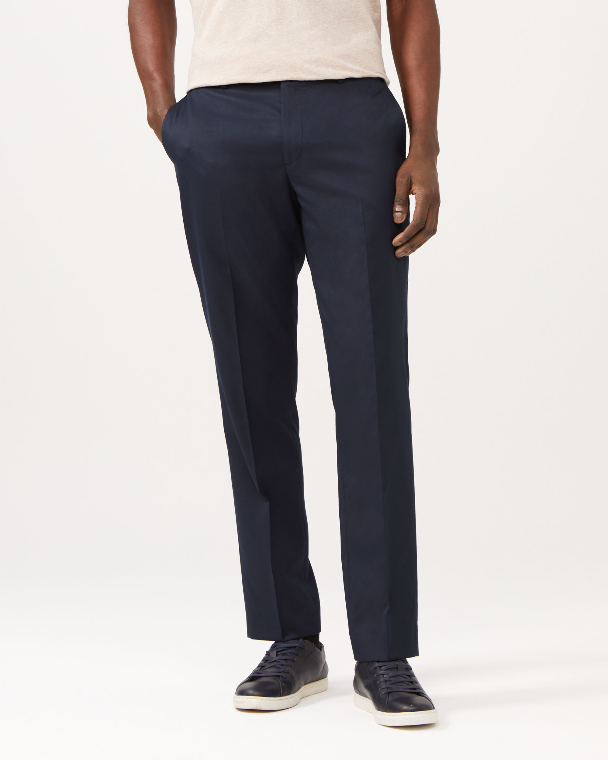 Superfine Stretch Twill Suit Pant I Suits I Van Heusen