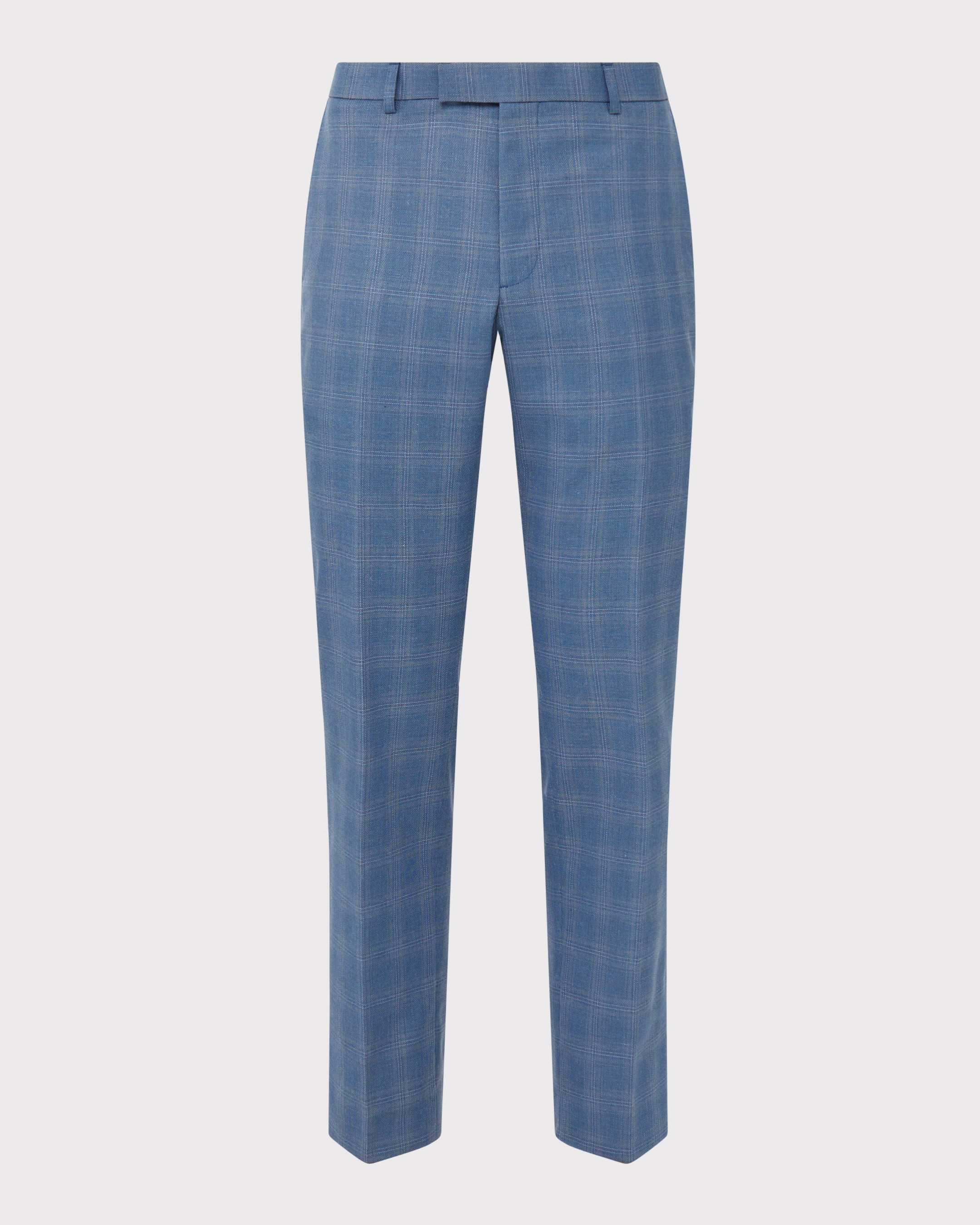 パンツ Blumarine SS25 Powder blue twill pant (4P080A N0958) Pants | Blumarine